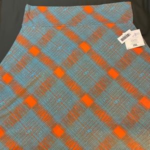 LulaRoe Azure skirt 3x NWT